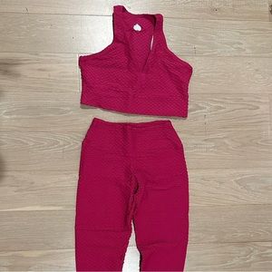 Booty by Brabants fuchsia set
